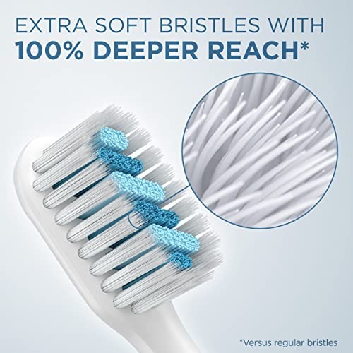 Oral-B Clic Toothbrush Sensitive Clean Brush Heads Black 2 Count