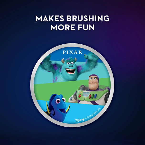 Oral-B Kid's Battery Toothbrush Featuring Disney's Buzz Lightyear Soft Bristles For Kids 3+