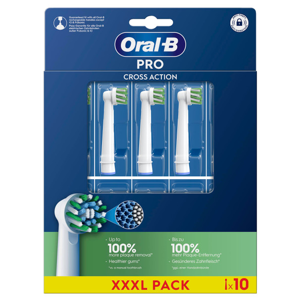 Oral-B Pro Cross Action Heads 10 Heads