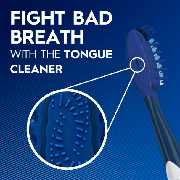 Oral-B Pro Clean Cross Action Toothbrushes Deep Plaque Removal 6 Count