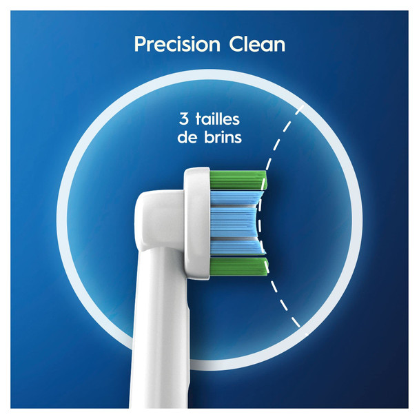 Oral-B Precision Clean Set Of 10 Brushes With Cleanmaximiser Technology Special Format Letterbox 10 Units