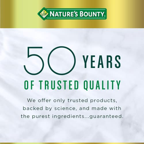 Nature's Bounty Zinc Caplets Unflavored 50 Mg 100 Count Pack Of 2