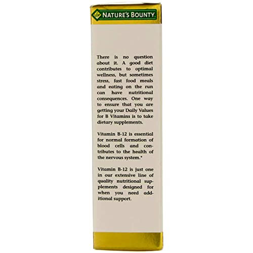 Nature's Bounty B-12 5000 Mcg Sublingual Liquid Energy Health ( ) 2 Oz Pack Of 2