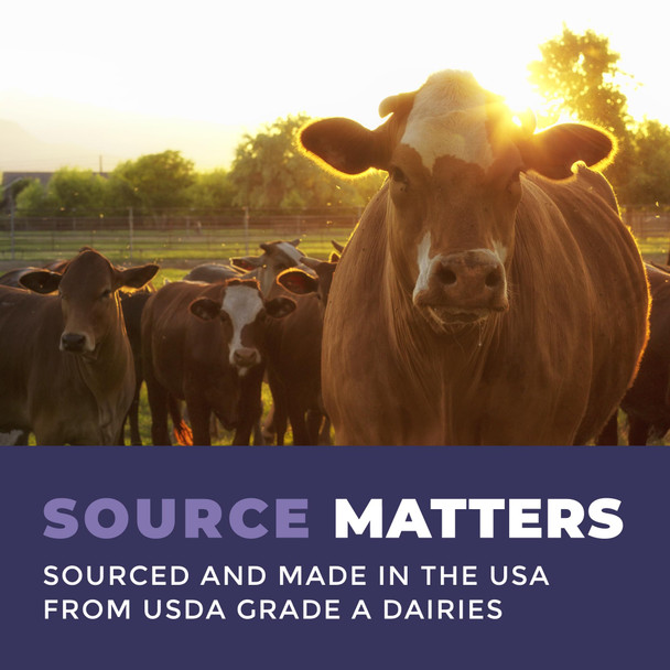 Colostrum Powder – USA Sourced Bovine Colostrum for Humans for Immune Support Gut Health Muscle Recovery - Single Ingredient No Additives Grass Fed Non-GMO Colostrum Supplement for Women and Men