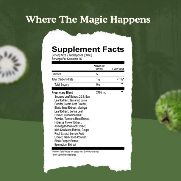 Serene herbs Soursop Bitters 3fl oz
