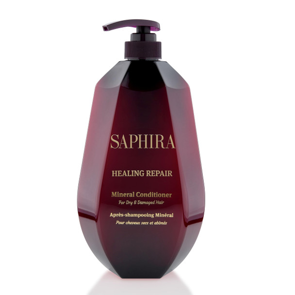 Saphira Healing Repair Mineral Conditioner with Dead Sea Minerals 34 Fl Oz