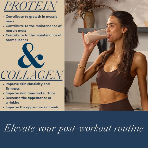 DOSE & CO. Collagen Protein Powder, Vanilla, 14.8 Oz | Hydrolyzed Type I & III Bovine Collagen with 20g Protein per Serving - Supports Muscle Recovery, Hair, Skin & Nails | Non-GMO & Gluten Free