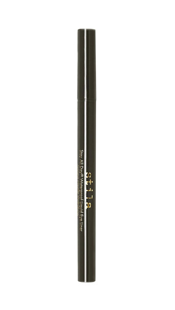 Stila Waterproof Liquid Eye Liner, Stay All Day Makeup with Fine Brush Tip Lasting Satin Finish, Smudge-Proof & Transfer-Resistant