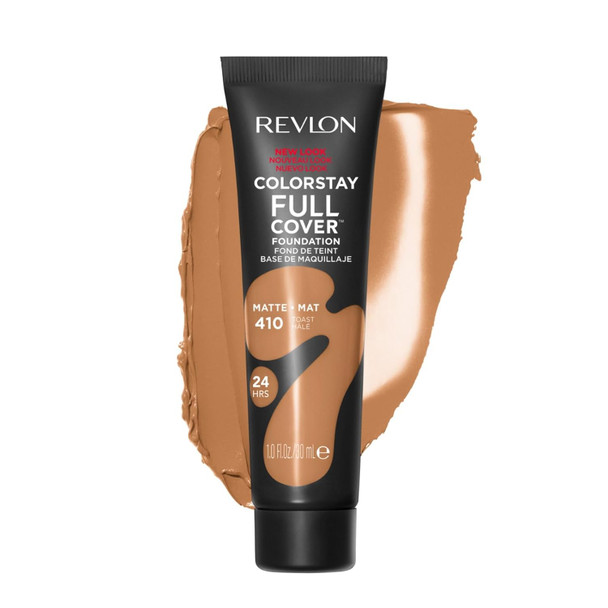 Revlon ColorStay Full Cover Longwear Matte Foundation Heat & Sweat Resistant Lightweight Face Makeup