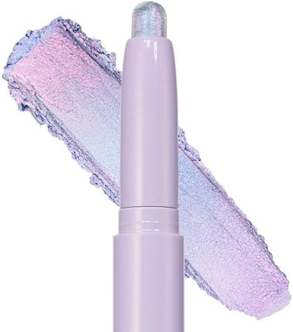ColourPop Shadow Stix  Multichrome Cream Eyeshadow Stick with Long-Lasting Color - Multi-Use Cream Makeup with a Built-In Sharpener & Precise Tip for Easy Application - Cotton Candy (0.05 oz)