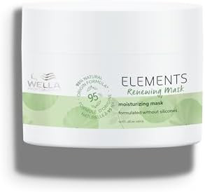 Wella Professionals Elements Silicone Free Renewing Moisturizing Hair Mask For All Types Normal to Oily Scalp Fl oz