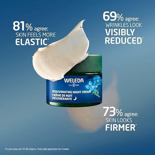 Weleda Face Care Rejuvenating Night Cream, Plant Rich Moisturizer