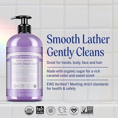 Dr. Bronner's - Organic Sugar Soap -24 Fl Oz