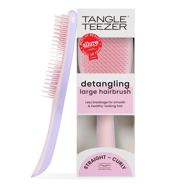 Tangle Teezer Large Ultimate Detangler Hairbrush for Wet & Dry Hair Eliminates Knots & Reduces Breakage for Long Thick & Curly Hair Types