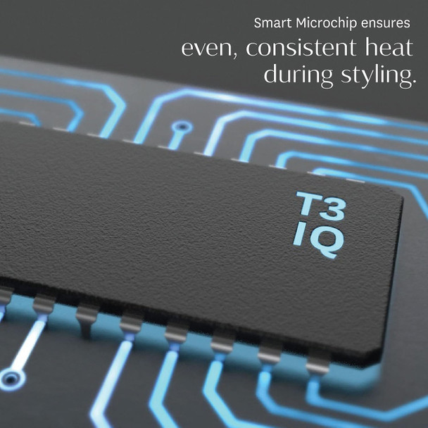 T3 Curl ID 1.25 Digital Curling Iron with Smart Touch Interface & Interactive HeatID Technology for Automatic Heat Setting Personalization Shiny Smooth Curls that Last