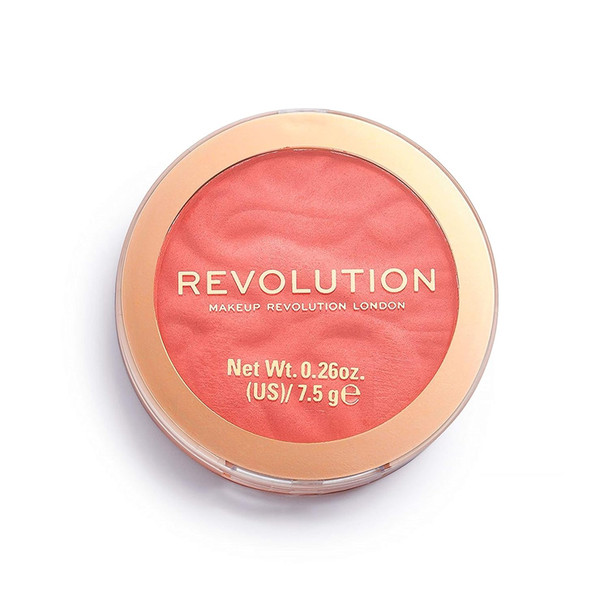 Revolution Beauty London Blusher Reloaded Pressed Powder Face Blusher Highly Pigmented & Long Lasting Formula 0.26 oz