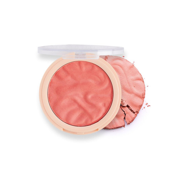 Revolution Beauty London Blusher Reloaded Pressed Powder Face Blusher Highly Pigmented & Long Lasting Formula 0.26 oz