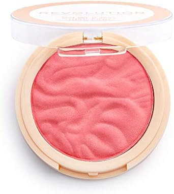 Revolution Beauty London Blusher Reloaded Pressed Powder Face Blusher Highly Pigmented & Long Lasting Formula 0.26 oz