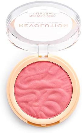 Revolution Beauty London Blusher Reloaded Pressed Powder Face Blusher Highly Pigmented & Long Lasting Formula 0.26 oz