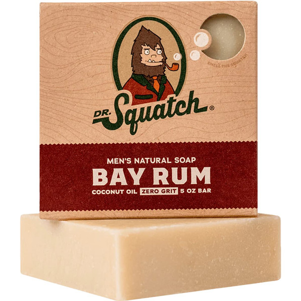 Dr. Squatch All Natural Bar Soap for Men with Zero Grit