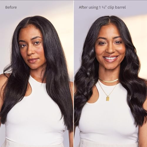 T3 Switch Kit Professional Ionic Interchangeable Curling Iron with 3 Ceramic Clip & Wand Long Barrels for Curling and Waving, 9 Adjustable Heat Settings and Ion Generator White and Rose Gold