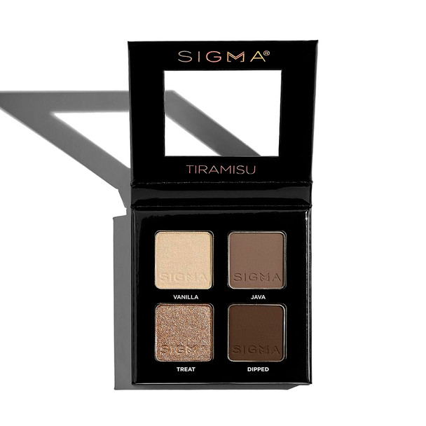 Sigma Beauty Eyeshadow Quad Makeup Eyeshadow Quad with a Buttery Soft Formula and Buildable Blendable Shades for a Flawless Eye Look Designed for All Day Wear