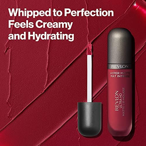Revlon Ultra HD Lip Mousse Hyper Matte Longwearing Creamy Liquid Lipstick