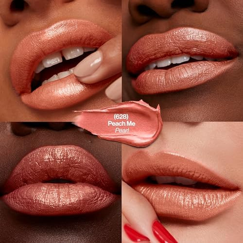 Revlon Super Lustrous Lipstick Creamy Formula For Soft Fuller Looking Lips Moisturized Feel 628 Peach Me