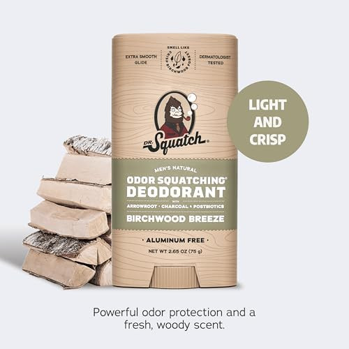 Dr. Squatch Manly Soap and Deodorant Variety Pack