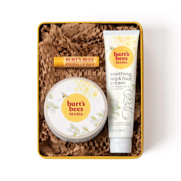 Burt's Bees Gifts Ideas, Tips and Toes Kit, 6 Travel Size Products - Pomegranate Moisturizing Lip Balm, 2 Hand Creams, Foot Cream, Cuticle Cream, and Hand Salve