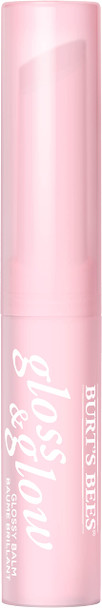 Burts Bees Gloss and Glow Glossy Balm 100% Natural Origin Eat Drink and Be Cherry Pack of 2