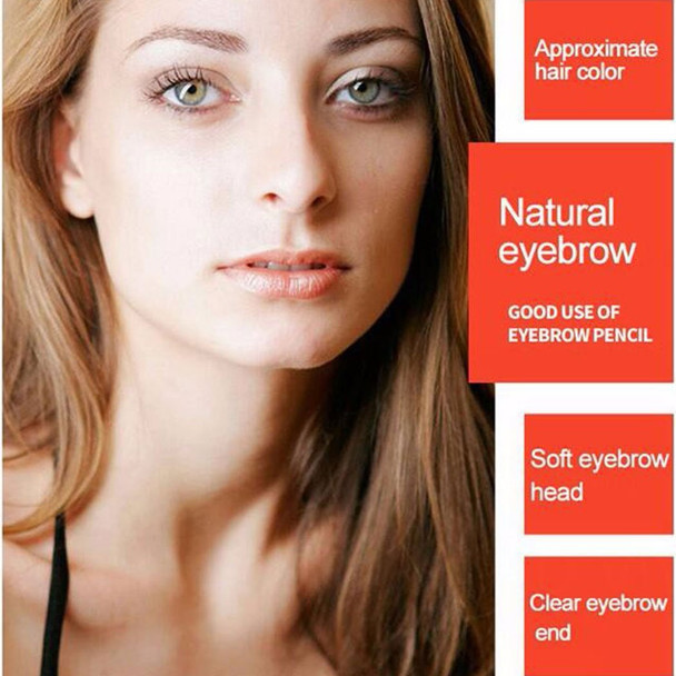 ROZO Long lasting and Waterproof Professional Makeup Auto Eyebrow Pencil