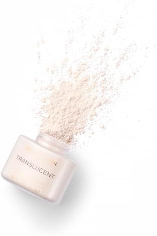 Revolution Loose Baking Powder Makeup Setting Powder Long-Lasting Coverage Mattifies and Reduces Shine Translucent 1.12 oz