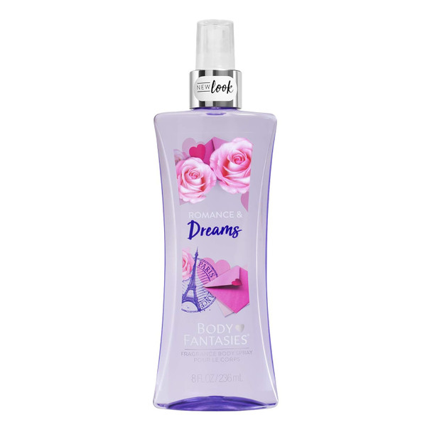 Body Fantasies Signature Fragrance Body Spray, Cotton Candy, 8 Fluid Ounce