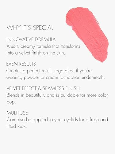SWEED  Air Blush Cream  High Pigmented Velvet Finish  Vegan Cruelty Free Clean Beauty