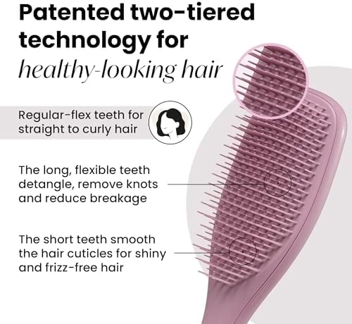 Tangle Teezer Plant Based Ultimate Detangler Brush Dry and Wet Hair Brush
