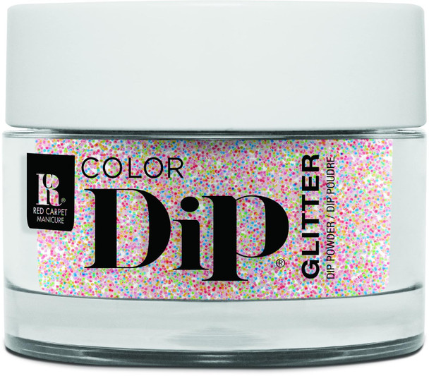 Red Carpet Manicure Color Dip Powder Long Lasting Odor Free Dipping Powder Vibrant Chip Resistant Easy Application No UV Light Needed for Home and Professional Use 0.3 Ounce