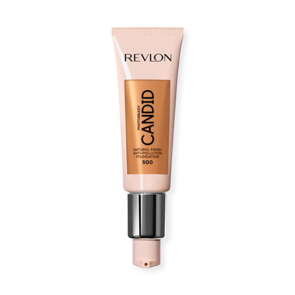 Revlon Liquid Foundation, Photo Ready Candid Face Makeup for Sensitive and Dry Skin, Longwear Sheer-Medium Coverage with Natural Glow Finish - 0.75 Oz