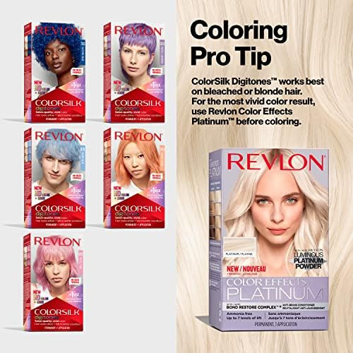 Revlon ColorSilk Digitones Permanent Hair Color with Keratin