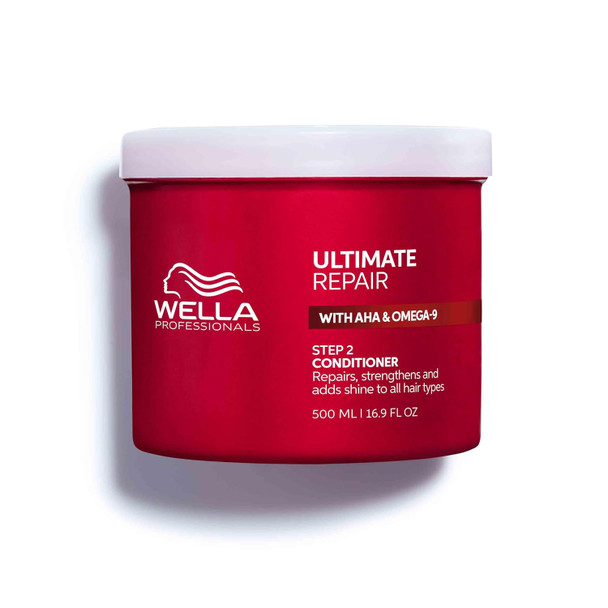 Wella Professionals ULTIMATE REPAIR Conditioner for Damaged Hair | Deeply Nourishing | Repairs Strengthens and Moisturizes with AHA & Omega-9 | For All Hair Types