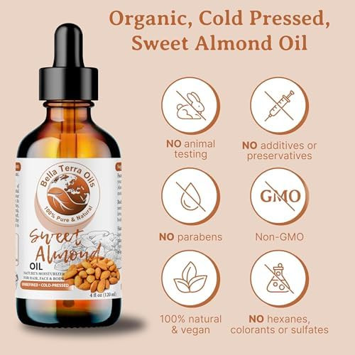 Bella Terra Oils - Natural Sweet Almond Oil