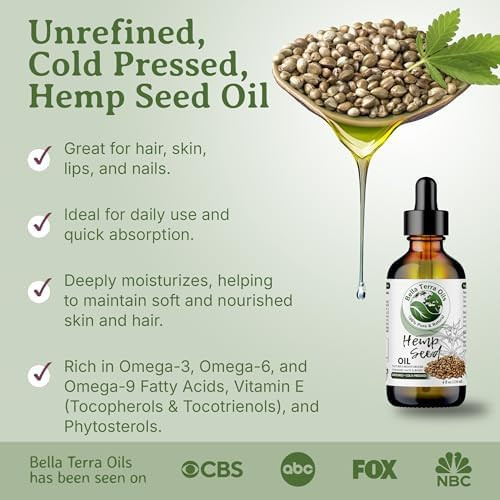 Bella Terra Oils - Hemp Seed Oil
