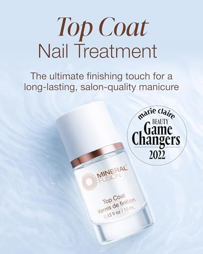 Mineral Fusion Clear Nail Polish, 0.33 Fl Oz