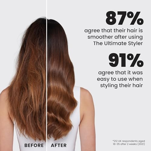 Tangle Teezer The Ultimate Styler Hair Styling Brush for Dry Styling Maintains Blends and  Adds Volume Texture and  Shine