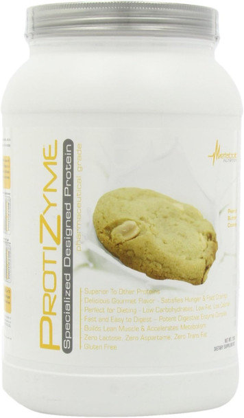 ProtiZyme Protein Powder by Metabolic Nutrition - 2 Pound