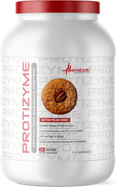 ProtiZyme Protein Powder by Metabolic Nutrition - 2 Pound