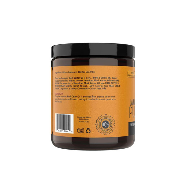Sunny Isle Jamaican Black Castor Oil Pure Butter 8oz