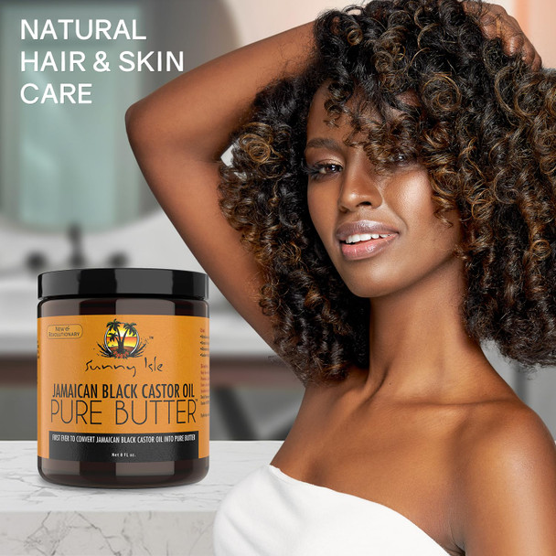 Sunny Isle Jamaican Black Castor Oil Pure Butter 8oz