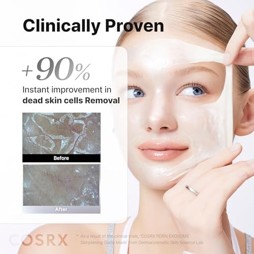 COSRX PDRN EXOSOME Glaze Wrapping Mask with SALMON DNA PDRN, +123% Skin Hydration, Instant Glow, Easy Peel-Off Overnight Mask, Elasticity & Firmness Care, Korean Skin Care