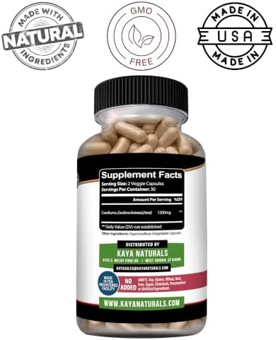 Kaya Naturals Caralluma Fimbriata 1200mg Supplement
